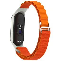 Ремінець до фітнес браслета Armorstandart AlpinaStyle Band для Xiaomi Mi Band 7/6/5/4 Orange (ARM64989) - мініатюра 6