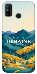 TPU чохол Demsky Ukraine home для TECNO Spark 6 Go
