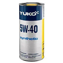 Олива моторна Yuko Synthetic 5W-40 API SN/CF 1 л (155253)