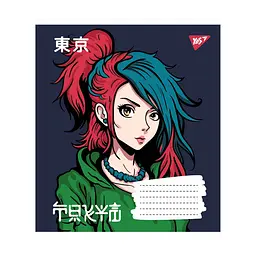 Зошит Yes А5 Anime 36 аркушів, клітинка (766408), в асортименті - мініатюра 3