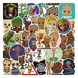 Стікерпак Грут Набір наклейок GeekLand Groot 50 штук - мініатюра 2