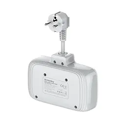 Мережевий фільтр СolorWay 2 розетки / 3USB / 1xTYPE-C White (CW-CHE24PDW) - мініатюра 7