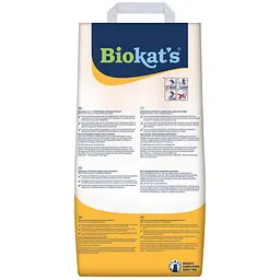 Наповнювач туалета для котів Biokat's Classic 3in1 18 л бентонітовий - мініатюра 5