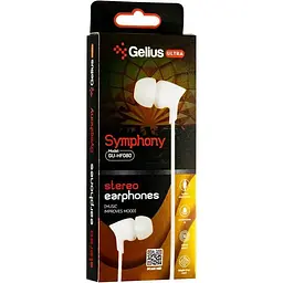 HF Gelius Ultra Symphony GU-080 Black with mic + button call answering - мініатюра 2
