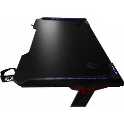 Комп'ютерний ігровий стіл GT Racer T-1212 Black [125775] - мініатюра 8