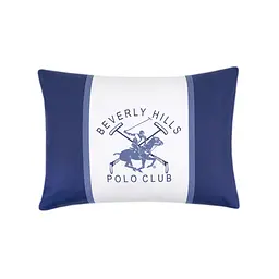 Наволочки Beverly Hills Polo Club - BHPC 029 Blue 50x70 (2 од) - мініатюра 2