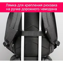 Рюкзак Tigernu T-B3615B 15.6 Black - мініатюра 10