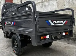 Вантажний електроскутер-самоскид триколісний CROSSER Cargo 16  (1200W 60V, 45Ah) Сірий - мініатюра 3