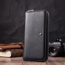 Шкіряний гаманець ST Leather 20х10х2 см acs0028488 - мініатюра 6