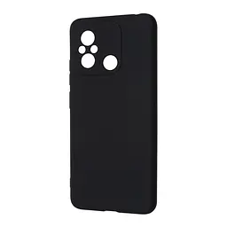 Чехол-накладка для смартфона Xiaomi Redmi 12C, противоударный, силиконовый, термополиуретановый (ТПУ), с защитой камеры и корпуса, черный, защита всего корпуса, ArmorStandart (ARM69897)