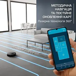 Робот-пилосос Rowenta X-Plorer Serie 135+ RR91D5WH [136641] - мініатюра 8