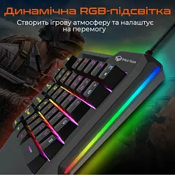 Клавіатура Meetion KB015 USB Black/Orange (MT-KB015-A) - мініатюра 6
