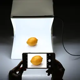 Photobox – лайтбокс з LED підсвічуванням для предметної зйомки 40см - мініатюра 4