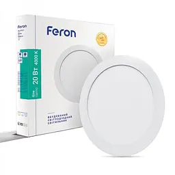Свiтильник свiтлодiодний Feron AL510-1, 20W 4000K (1885) - мініатюра 2