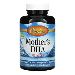 ДГК Mother's DHA для мам 500 мг 120 softgels
