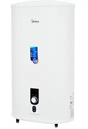 Водонагрівач Midea 80 л, 2,0 кВт, "мокрий" ТЕН, вертикальний, прямокутний, білий (D80-20ED2(W)) - мініатюра 2
