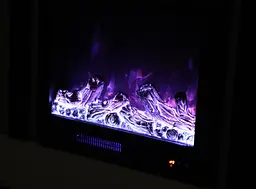 Електричний камін Fireplace Craftsman Tokado Gray Bluetooth звук потріскування дров (10080121) - мініатюра 7