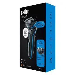Електробритва BRAUN Series 5 51-B1000s BLACK / BLUE