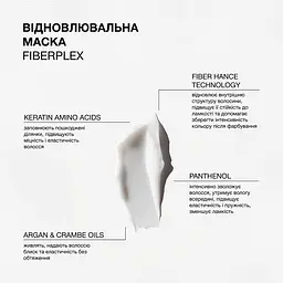 Відновлювальна маска Fiberplex Triology для пошкодженого та фарбованого волосся  - мініатюра 4