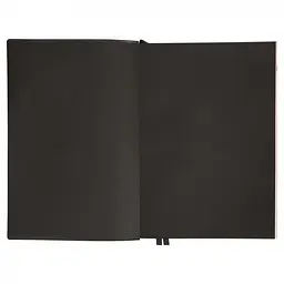 Щоденник-діловий записник А5 Leo Planner Velvet 2026 м'який чорний 368 сторінок (252638) - мініатюра 3