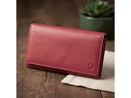Жіночий купюрник натуральна шкіра Cortina 5024 rosso Червоний 10x17 см TONY PEROTTI acs0032528 - мініатюра 5