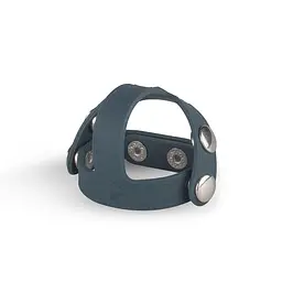 Регульоване ерекційне кільце Boners T-shape Ball Splitter 21 см сірий - мініатюра 4