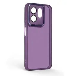 Защитный чехол для Infinix Hot 50i Smart 9, Shade, фиолетовый, TPU+PC, матовый, защита всего корпуса, панель-накладка, противоударный, с высокими бортами, амортизирует удары при падениях, ArmorStandart (ARM81012) - мініатюра 2