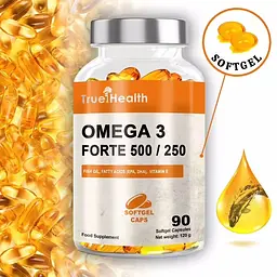 Риб'ячий жир True Health Omega 3 Forte 500/250, 90 капсул - мініатюра 2