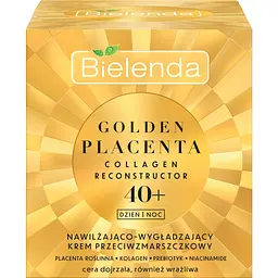 Крем для обличчя Bielenda Golden Placenta 40+ зволоження та розгладження зморшок 50 мл - мініатюра 3