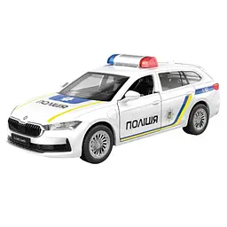 Дитяча автомодель Skoda superb поліція TechnoDrive 250947 масштаб 1:43