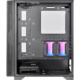 Корпус Thermaltake Versa T25 Tempered Glass Mid-Tower Chassis Black - мініатюра 4