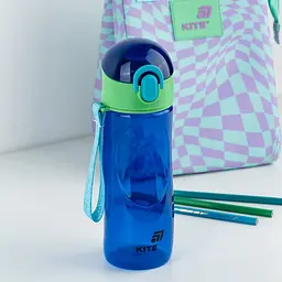 Пляшечка для води Kite 530 мл синя (K25-400-3) - мініатюра 3