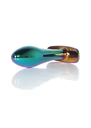 Анальна пробка з кристалом B - Series HeavyFun Plug-Jewellery Multicolour, 7.7 см (червоний) - мініатюра 3