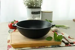 Сковорода чавунна Brizoll Horeca WOK HW18 18 см - мініатюра 5
