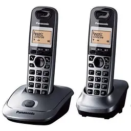 Радіотелефон Panasonic KX-TG2512UAM Металік