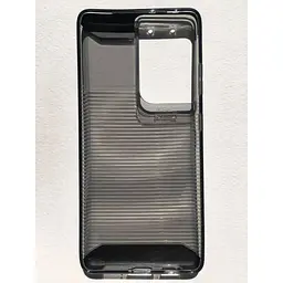 Оригнальний протиударний силіконовий чохол Gear4 Havana D3O для Samsung Galaxy S21 Ultra 5G (6.8") Smoke - мініатюра 9
