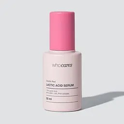 Незмивна сироватка-пілінг із молочною кислотою Gentle Peel Lactic Acid Serum whocares 30 мл - мініатюра 2