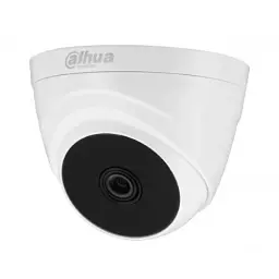Камера зовнішня Dahua HDCVI DH-HAC-T1A11P (2.8 мм) 1 Мп 1/2.7" CMOS 720p/25 fps 0.04 Lux день/ніч ІЧ підсвічування до 20 м IP67 85х69 мм