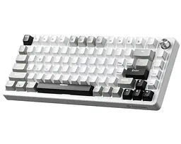 Клавиатура игровая механическая GamePro GPMK-126 Genesis Silver light USB Red Swich Hot-Swap N-KRO Grey - мініатюра 2