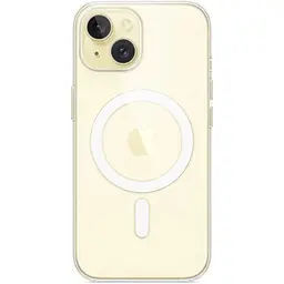 Оригінальний протиударний чохол Apple Clear Case with MagSafe для iPhone 15 (6.1") Прозорий (MT203ZM/A) - мініатюра 10