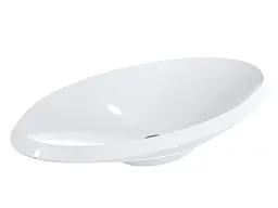 Умивальник Miraggio LEX R (0002012) Miramarble, Глянцевий, Накладний, Білий