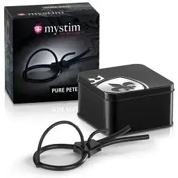 Утяжка для пеніса Mystim Pure Pete силіконова - мініатюра 2