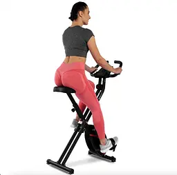 Велотренажер Hop-Sport HS-3020X Quest X-Bike чорно-червоний - мініатюра 12