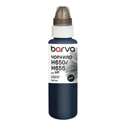 Чорнило Barva HP 122/178/650/655 100 мл, special, pigmented black (H655-396e)