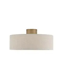Люстра Nowodvorski 11651 Santana M E27 1x25W IP20 бежева - мініатюра 4