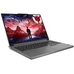 Ноутбук Lenovo Legion Slim 5 16AHP9 (82YA003VRM) Luna Grey, Екран 16 IPS (2560x1600) WQXGA 165 Гц, матовий / AMD Ryzen 7 8845HS (3.3 - 5.1 ГГц) / RAM 32 ГБ / SSD 1 ТБ / nVidia GeForce RTX 4070, 8 ГБ / без ОД / LAN / Wi-Fi / без Bluetooth / Free DOS / без - мініатюра 2