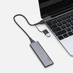 Зовнішній накопичувач SSD Type-C Hoco Extreme speed portable UD7 256GB - мініатюра 4