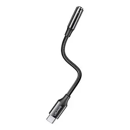 Аудіоадаптер Usams US-SJ599 AU16 Type-C to 3.5DC (SJ599YPTC01) (6958444904559) - мініатюра 2