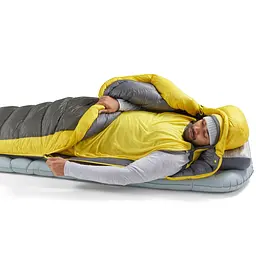 Спальний мішок Sea To Summit Spark -18°C/0F Long 198 L Сірий-Жовтий - мініатюра 5
