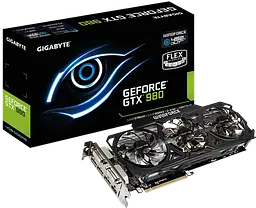 Відеокарта GeForce GTX 980 4GB Gigabyte WindForce OC (GV-N980OC-4GD) Б/В
